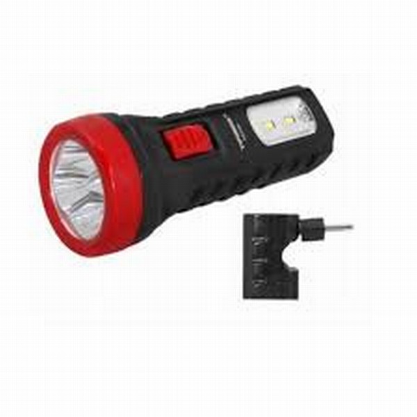 Lukturis LED Tiross(uzlādējams)4LED+2SMD;500mAh;120m