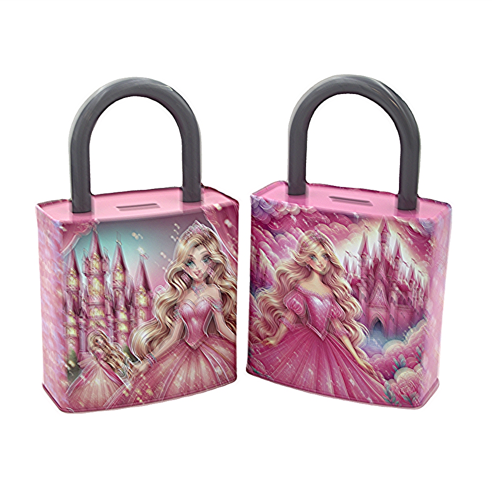 Krājkasīte 16.5x9cm H26cm metāls