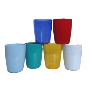 Glāzes plastmasas 1gab. &Oslash;7.2cm H9cm