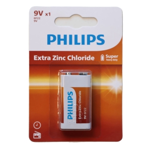 Baterijas krona (PHILIPS)6F22L1B10