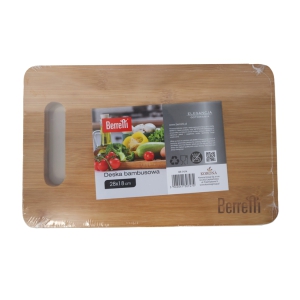 Gaļas dēlis bambusa 28x18x1.5 Berrelli (BR-7474)