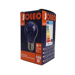 Spuldze 100W E27  el.saimniecības(Soleo)