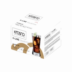 Glāzes sulas 6gab. 200ml Krosno(X-line)Tumbler