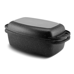 Pīļu panna 5.1L(32x21x10.6cm) ar vāku Edenberg