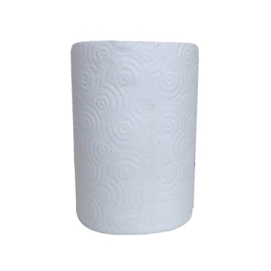 Papīra dvielis Mini (balts) 2k.;65loks;Ø14cm;H19cm;100% celuloza
