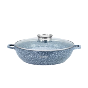 Katls 5.5L Ø32cm ar vāku(granīta pārklājums) Edenberg