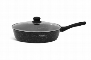Panna Ø30cm ar vāku 4.9L (marmora pārklājums) Edenberg