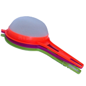 Siets plastm.Ø16cm H6cm ar rokturi 12.5cm