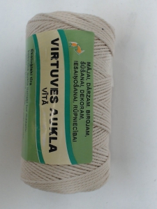Aukla virtuves(vītā &Oslash;1.8mm*100m,kokvilna)