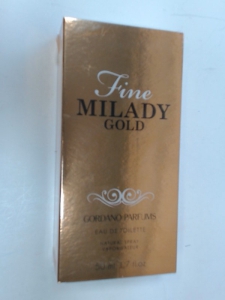Tual.ūdens 50ml sieviešu Gordano parfums(Milady gold)