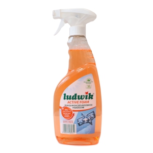 Tīrīšanas līdzeklis Ludwik 600ml(Active foam)Spray taukainu virsmu tīrīšanai
