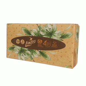 Kabatlakatiņi Linteo 100gb, 2 slāņi, 100% dabīgs