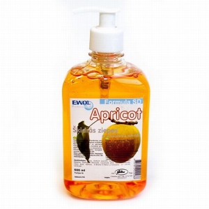 EWOL-500ml.Professional šķidrās ziepes(Apricot).Formula SD,ar antibakt.iedarbību.