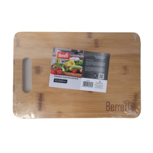 Gaļas dēlis bambusa 32,5x22x1.5cm( Berrelli)