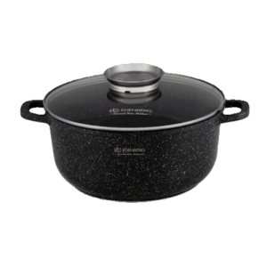 Katls 5.6L Ø26cm ar vāku(marmora pārklājums) Edenberg