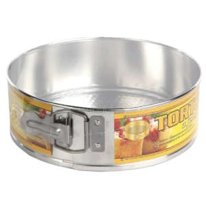 Forma metāla &Oslash;24cm atvērama ar gofrētu apak&scaron;u