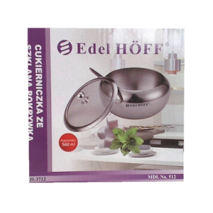 Cukurtrauks metāla(560ml) Ø13cm H7cm Edel Hoff