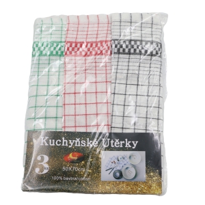 Dvieļu komplekts 3gab.(50x70cm)virtuves