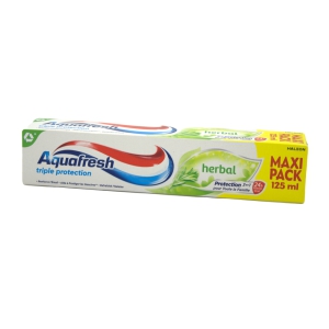 Zobu pasta Aquafresh 125ml Triple Protection Herbal