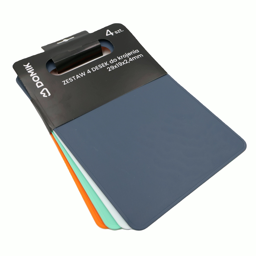 Gaļasdēlis plastmasas 4gab. 29x19cm