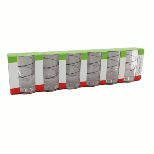 Glāzes degvīna 6gab. 25ml Glasmark