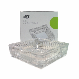 Pelnu trauks stikla 9.5x9.5cm 