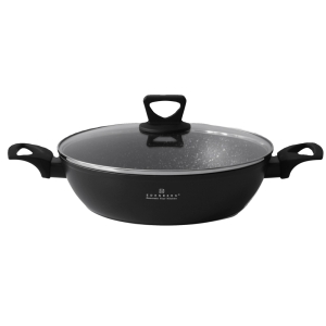 Katls 1.5L &Oslash;20cmx6.4cm ar vāku(marmora pārklājums)Edenberg