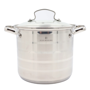 Katls 3L &Oslash;16x15cm ar vāku,nerūsējo&scaron;ais tērauds Edenberg