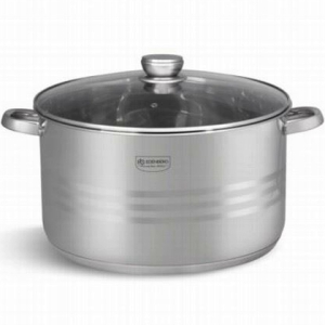 Katls 17.7L &Oslash;34x21cm ar vāku,nerūsējo&scaron;ais tērauds Edenberg