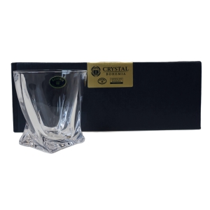 Glāzes viskija 6gab. 340ml Bohemia