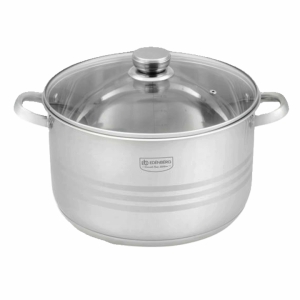 Katls 12.4L(&Oslash;30cm H18.5cm)ar vāku nerūsējo&scaron;ais tērauds Edenberg