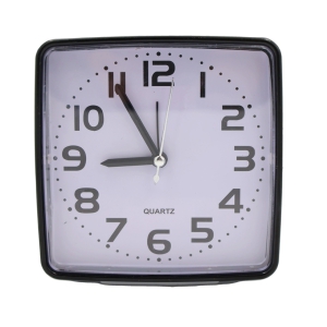 Pulkstenis-modinātājs 12x12cm