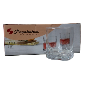 Glāzes sulas 6gab. 240ml Pasabance