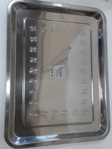 Paplāte metāla 30x40cm H2cm