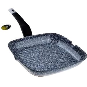 Panna 24x24cm bez vāka(granīta pārklājums) Grils(Edenberg)