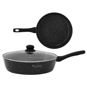 Panna &Oslash;26cmx7cm 3L ar vāku(marmora pārklājums) Edenberg 