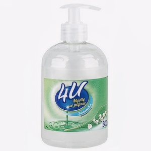 Šķidrās ziepes 0.5L 4U Maijpuķīte