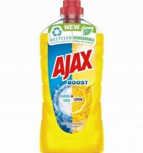 Tīrī&scaron;anas līdzeklis Ajax 1L Boost(soda + citrons)