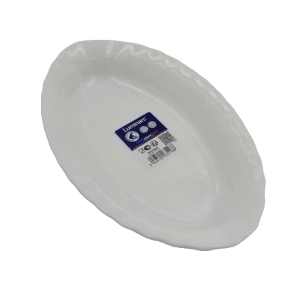 &Scaron;ķīvis 22x13.5cm balts ovāls  Trianon