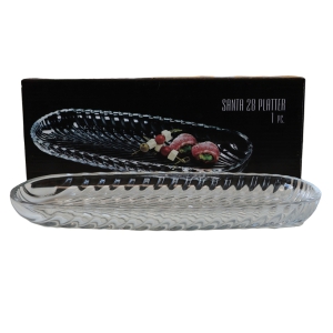 Trauks servē&scaron;anai 27x10.5cm stikla