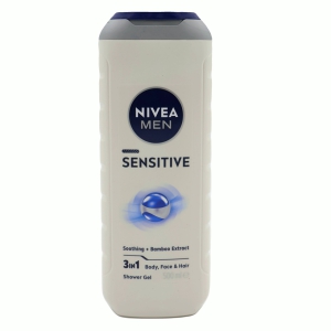 Du&scaron;as želeja 500ml Nivea(MEN Sensitive) 3in1