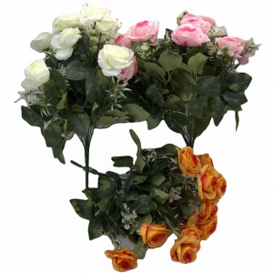 Zieds dekoratīvais(pu&scaron;ķis)-Rozes 45cm (12)