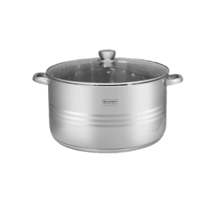 Katls 27.6L(&Oslash;40cm H23cm)ar vāku, nerūsējo&scaron;ais tērauds Edenberg