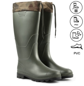 Zābaki gumijas vīrie&scaron;u 44izm. (Olive-Black)