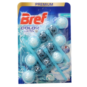 Tualetes bloks 3x50gr BREF Color aktiv Ocean