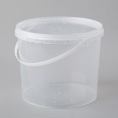Spainis 5L caurspīdīgs ar vāku