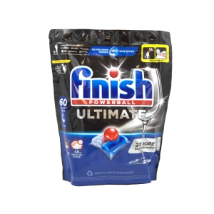 Tabletes trauku mazgā&scaron;anas ma&scaron;īnai Finish Powerball Ultimate All in 1,Regular,60gab.