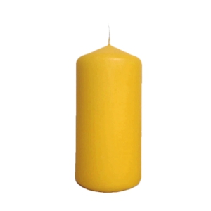 Svece galda(cilidrsvece) 6x12cm-presēta 40st.(Dzeltana)