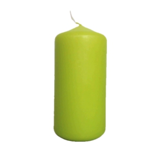 Svece galda(cilidrsvece) 6x12cm-presēta 40st.(Kivi)