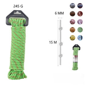 Aukla veļas(&Oslash;6mm*15m)